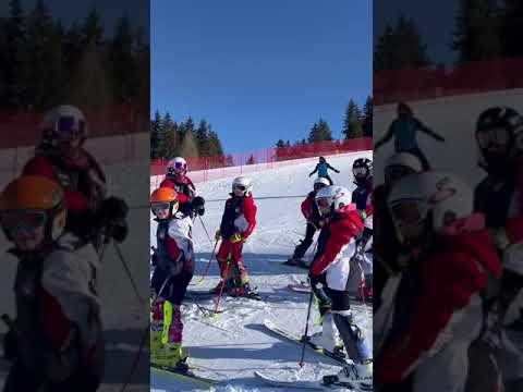 gara sci Aprica – sci club Penna Nera Madesimo. morale alto