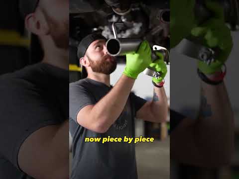 Installing A Carven Exhaust on a NEW Toyota Tacoma!