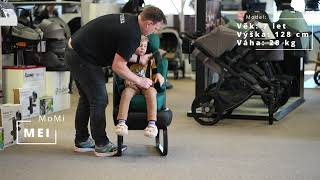 MoMi MEI Autosedačka Červená MoMi MEI