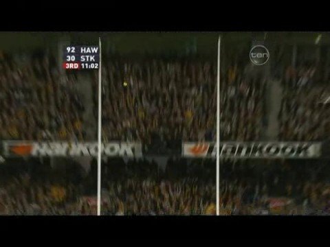 Hawks Preliminary Final 2008 highlights - Part 4