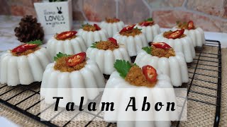 Download lagu Modal Tepung Beras dan Santan Bisa Jadi Cemilan Se Enak Ini | Resep Kue Talam Abon mp3