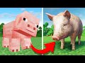 Minecraft Mobs If They Were Too Realistic