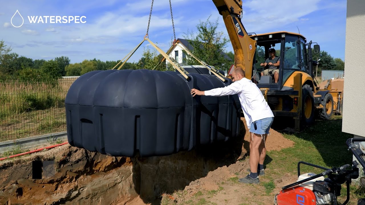 Podziemne zbiorniki na deszczówkę - montaż oraz sposób wykorzystania na przykładzie zbiornika Neo