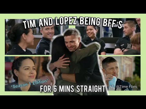 Tim and Lopez being ✨besties✨ for 6 mins and 29 seconds