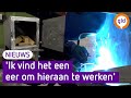 Wim (54) zit in de gevangenis en maakt kachels voor Turkije