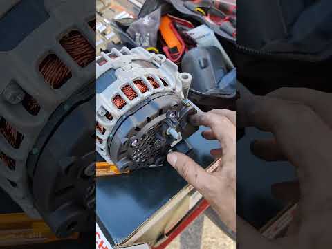 B7 model 2014 VW Passat alternator removal