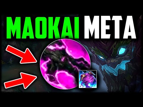 MAOKAI META - How to Play Maokai Top for Beginners Season 14 - League of Legends