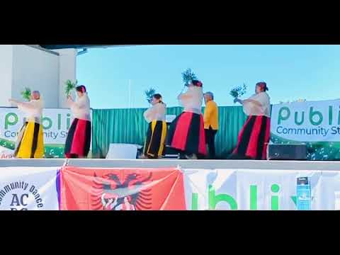 Kasayahan performing “Lawiswis Kawayan” at Fort Myers Art Festival, 2/7/2025