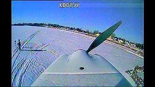 preview picture of video 'My Maiden FPV Flight - Apprentice S 15e - Benton Lake, Cologne, Minnesota - February 1st 2014'