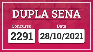 Capa de DUPLA SENA 2291