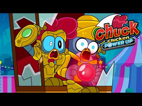 Chuck Chicken 🐔 Power Up - Special Edition 🦖🦕The Desert Raid & Jurassic Spark 🔥 Superhero Collection