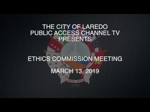 Ethics Commission Meeting 03-13-19