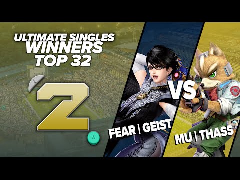 FEAR | Geist (Bayonetta) vs MU | Thass (Fox) - Ultimate Singles Winners TOP 32 - Chain Grab 2