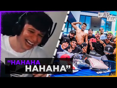 ARUAN REAGE A PRIMEIRO ESCONDE ESCONDE PREMIADO DA MINHA LOJA ESSE ANO ! - Cortes do Aruan