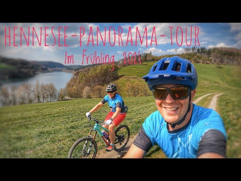 Hennesee Panorama Tour im Sauerland! Mega MTB Tour! Sanfte Hügel, tolle Trails & klasse Aussichten