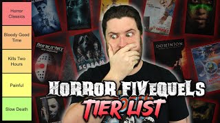 Horror Fivequels | Tier List Ranking