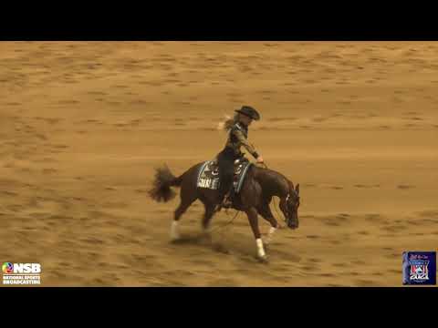 2021 Quarter Horse Congress Reining Non Pro Grace Tachikawa on Shiney Blue Dream