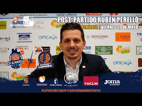 Post Partido Rubén Perelló   J34   CB Almansa con AFANION vs LEYMA Coruña