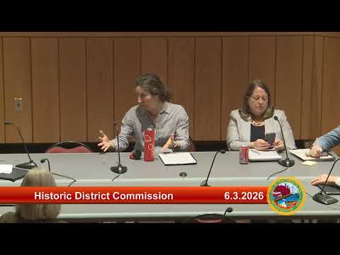 6.3.2026 Historic District Commission