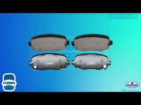 Pastilha Freio Tras Jeep Compass 2017 2018 2019Favorito - COBREQ - CN1777