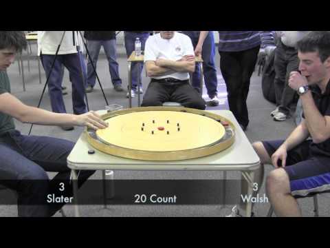 Crokinole - 2014 Ontario Singles Final - Slater v Walsh 2/3