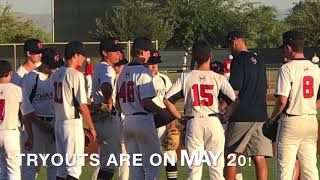 High School Baseball Tryouts