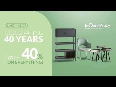 La Qualité - Celebrating 40 Years with 40% Off