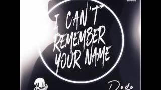 Arturo Grao & Dodo Foie - I Can't Remember Your Name PREMIERE @ MAXIMA FM 12-11-2016