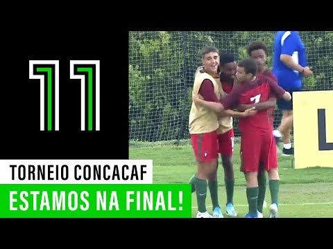 Torneio CONCACAF sub-15: Estados Unidos da América 0 - 3 Portugal