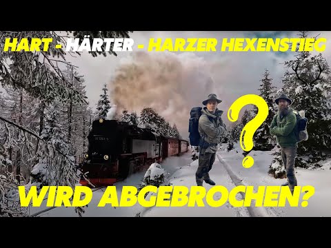 Harzer Hexen-Stieg Tag 3 & 4  "HART, HÄRTER, HARZER-HEXENSTIEG" | Die Waldwerker #survival #outdoor