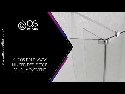 Kudos screen   Hinged Deflector Panel   Fold Away Hinged Deflector Panel Movement