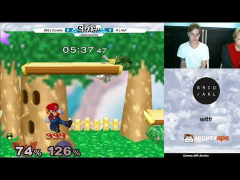 SeaSideSmash #5: Crunkle (Falcon) vs Aluf (Mario) - Melee Singles: Losers Quarter Final