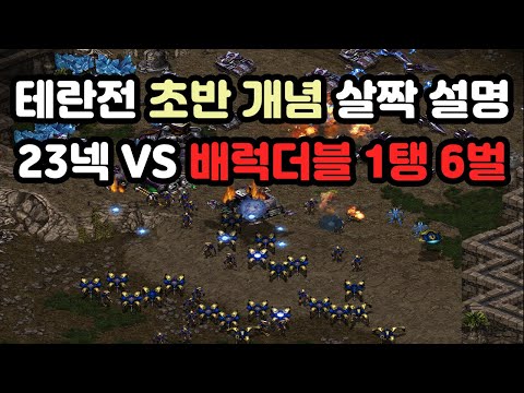 [Protoss Guide] 23 Nexus vs Barracks Double 1 Tank 6 Banshees (Early Game Concept Explanation)