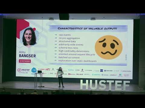 Keynote – Abby BANGSER: Observability: What, why and how (on a shoestring budget)