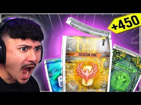 Opening *FORGOTTEN* Alpha Packs in Siege X...