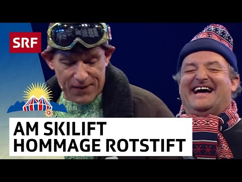 Am Skilift: Hommage an das Cabaret Rotstift | 25 Jahre Arosa Humorfestival | Comedy | SRF
