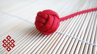 How to Make a Monkey&#39;s Fist with No Marble / Ball Bearing Tutorial
