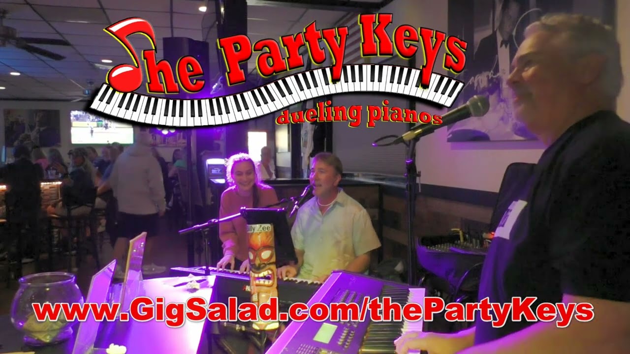 Promotional video thumbnail 4 for The Party Keys - Dueling Piano Show
