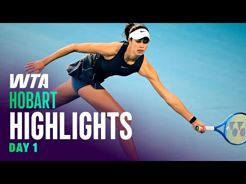 Day 1 in Hobart featuring Danilovic, Li, Preston and more | WTA Match Highlights