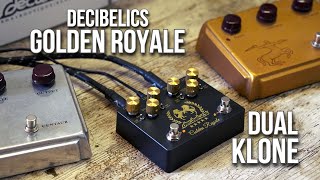 Video thumbnail for Decibelics Golden Royale Dual Klone by Decibelics