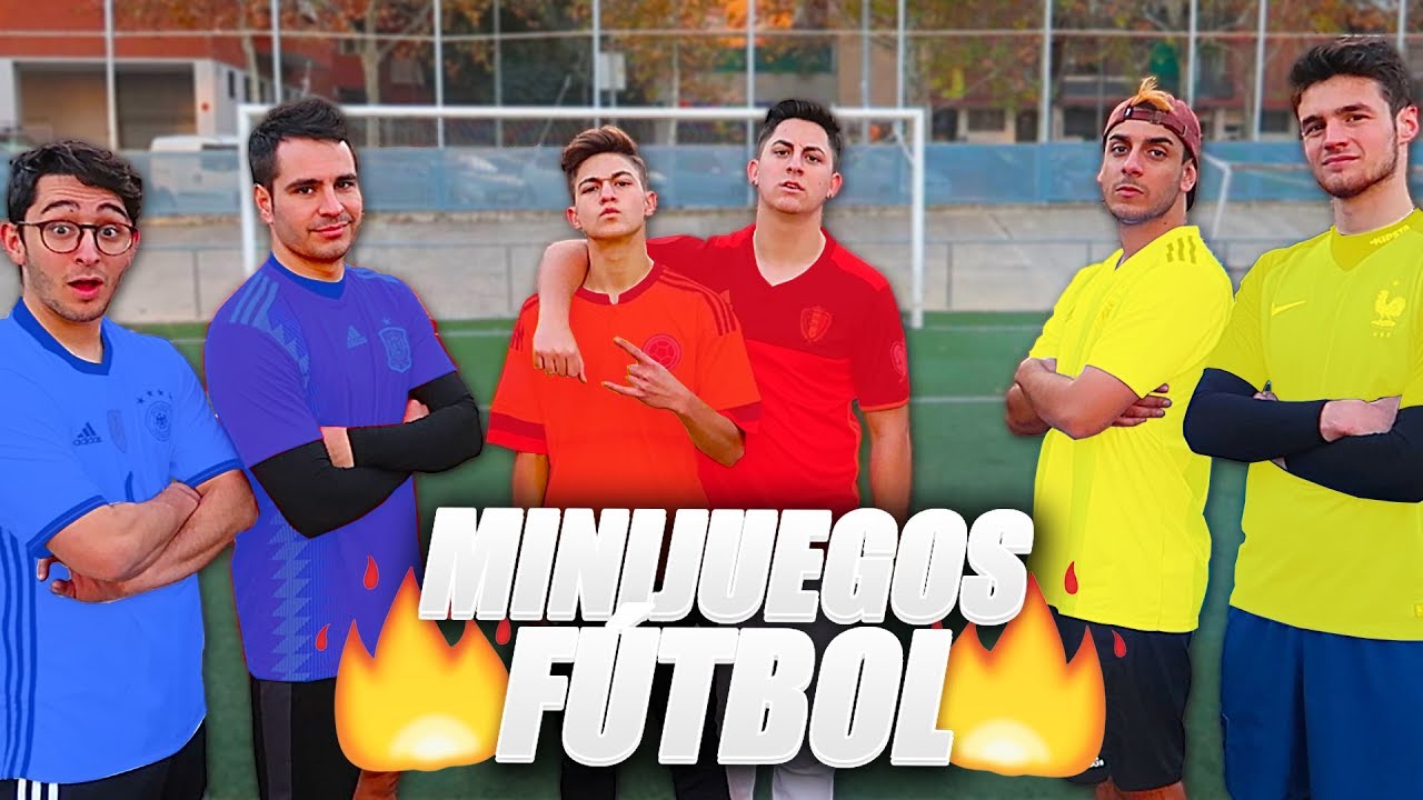 MINIJUEGOS de FÚTBOL REAL con LA ÉLITE
