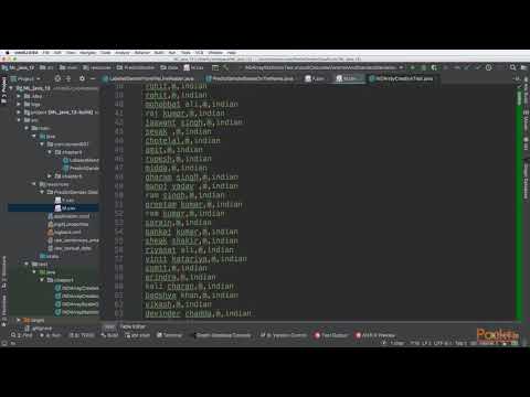 Machine Learning Projects with Java : Feeding DL4J Model with Gender Labeled Data | packtpub.com