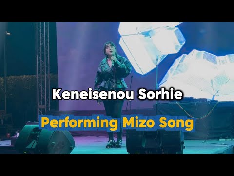 Nagaland Singer (Keneisenou Sorhie) Performing Mizo Song khuanu Ruat Loh Di #northeastindia #musi...