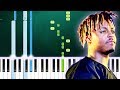 Juice WRLD Bandit Ft NBA YoungBoy Piano Tutorial Easy By MUSICHELP