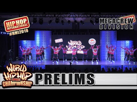 Millennium Crew - Brazil (MegaCrew) | HHI 2019 World Hip Hop Dance Championship Prelims
