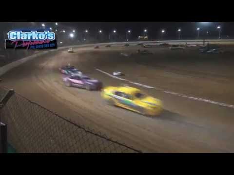 Modified Sedans - A-Main - Eddie Hughes Memorial - Maryborough Speedway - 11.10.14