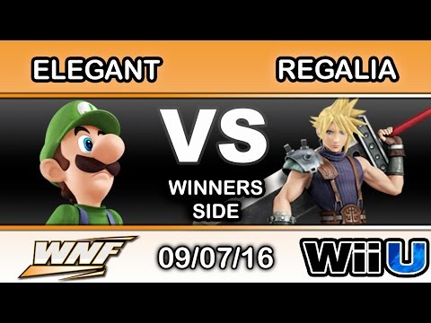 WNF 3.6 - eM | Elegant (Luigi) Vs. Regalia (Cloud) Winners Side - Smash Wii U