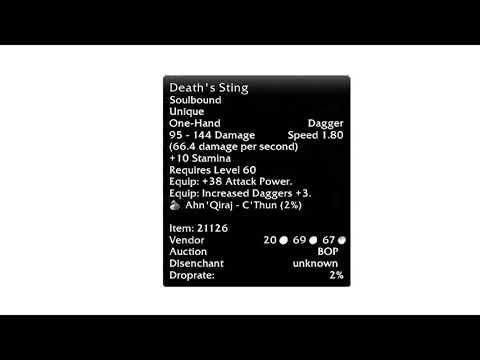 Death's Sting is not real