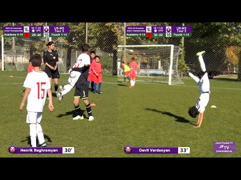 Academy 4-14 (0-18) Pyunik 1-14 (02.11.22) 2022-23 AJC U8/M3, Tour 3