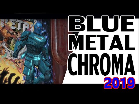 DCUO Blue Metal Chroma
